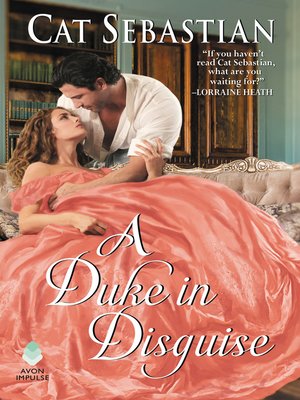 cover image of A Duke in Disguise